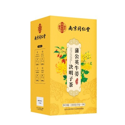 【南京同仁堂】蒲公英牛蒡决明子茶菊花决明子茶金银花根茶婆婆丁图4