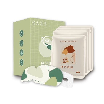 涂鸦蒸汽眼罩oem定制代加工自发热睡眠艾草国潮蒸汽热敷眼罩批发图5