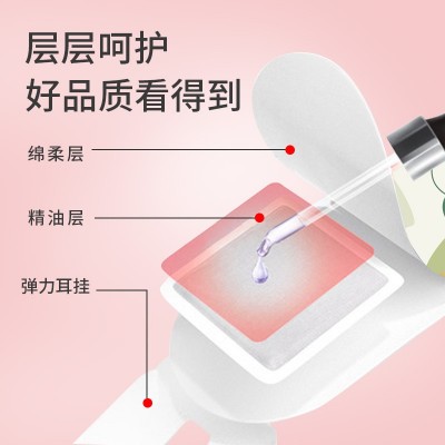 涂鸦蒸汽眼罩oem定制代加工自发热睡眠艾草国潮蒸汽热敷眼罩批发图2