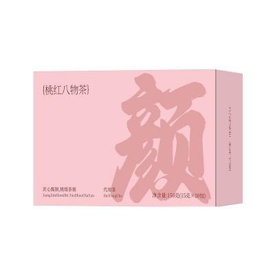 桃红八物茶花茶独立小包装红糖红枣红参枸杞桂圆组合茶养生茶图4