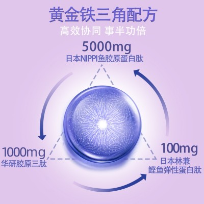 抖音同款日本胶原蛋白三肽口服液 雨生红球藻口服液 酵母饮品批发图5