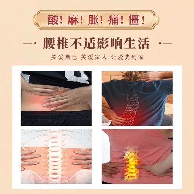 腰椎贴批发蜂蜜贴老黑膏腰部扭伤不适间盘突出疼痛劳损膏药贴批发图4