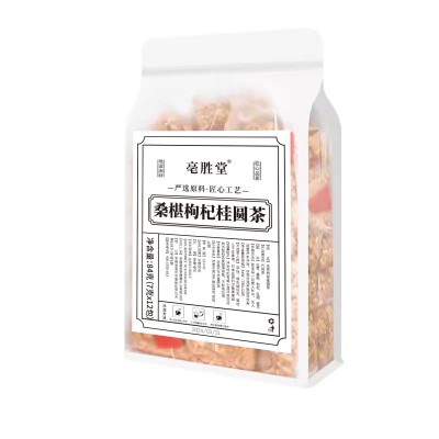 桑葚枸杞桂圆茶红枣桂圆菊花组合养生茶代用茶批发袋泡秋冬果茶图5