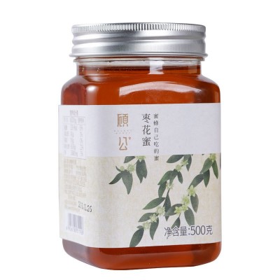 志诚蜂业产地货源顾公蜂蜜纯酿系列枣花蜜百花蜜500g批发图5