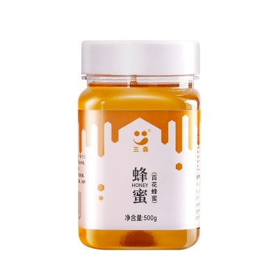 百花蜂蜜500克农家自产土蜂蜜纯正天然成熟液态蜂蜜批发