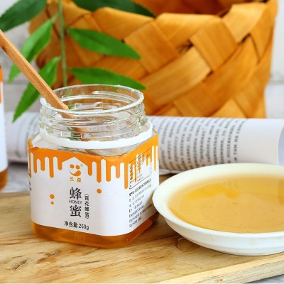 百花蜜液态蜂蜜500g瓶农家自产液体土蜂蜜山花蜂蜜自然成熟批发图4