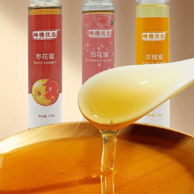 小瓶蜂蜜128克挤压瓶纯正品便携小包装网红款农家土蜂蜜厂家批发图3