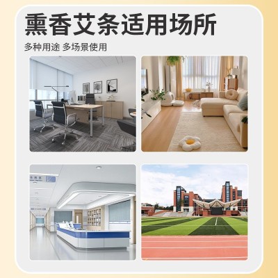 熏香防蚊艾条夏季家用艾灸条室内蚊虫艾草蚊香轻便批发散装纯艾草图2