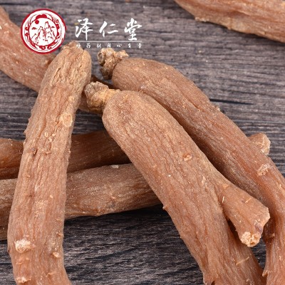 泽仁堂中药材 红参 长白山无糖红参棒 克切片 规格齐全 批发大货图3