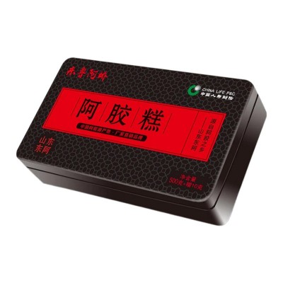 山东东阿东鲁阿娇阿胶糕510g现货批发代发铁盒即食阿胶糕图5
