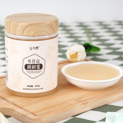 长白山椴树蜜500g椴树成熟结晶助农蜂蜜现货一件代发椴树蜜自采图4