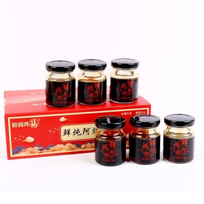 胶润鸿福鲜炖阿胶批发即食燕窝女性阿胶膏滋图5