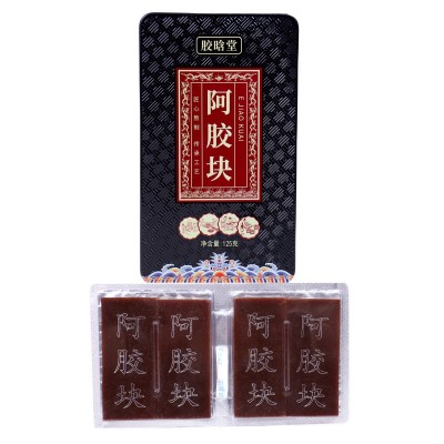 工厂山东阿胶批发125g驴皮阿胶粉原料东阿正品阿胶块胶晗堂阿胶片图2
