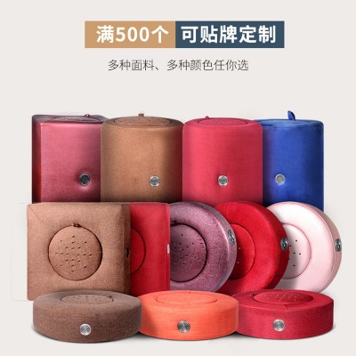 艾灸蒲团家用艾柱坐灸方形坐垫恒温控温便携式实木龙骨熏灸仪批发图2
