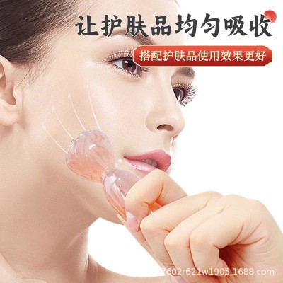 厂家批发莲蓬拨筋棒眼部按摩棒颈纹面部经络刷刮痧眼袋脸部美容棒图3